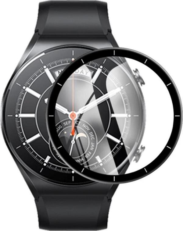 Xiaomi Watch S1 Uyumlu 3D Full Ekran Koruyucu - Image 1
