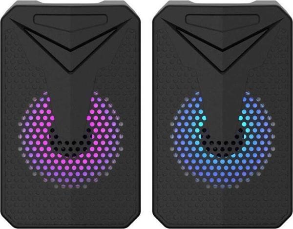 YST-1054 Telefon Bilgisayar Tablet Uyumlu RGB Stereo Usb Hoparlör - Image 1