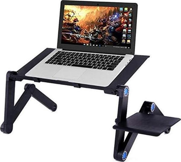 Yükseklik Ayarlı Laptop Notebook Ders Masası Fanlı Mousepadli - Image 1