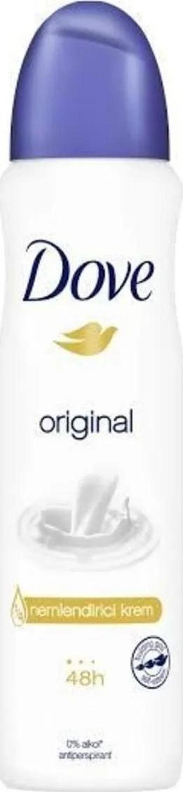 Dove Original Deodorant 200 ml x 3 Adet - Image 1