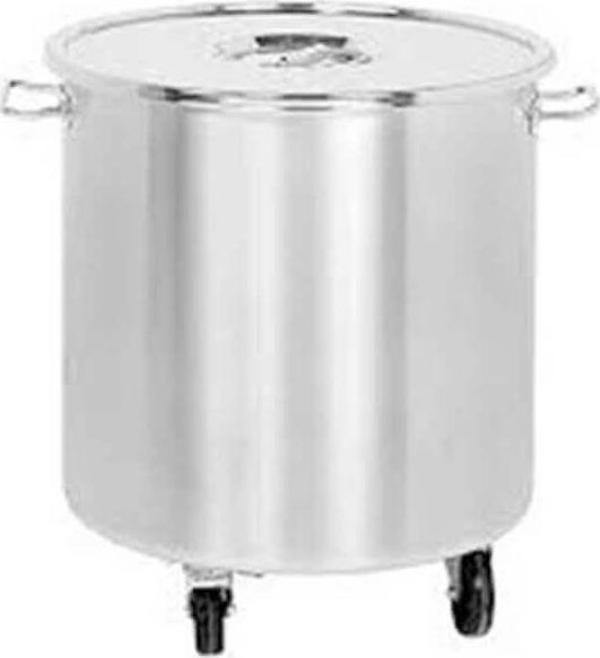Erginoks Çöp Arabası-40x40 cm (50 litre) - kapaklı - Image 1