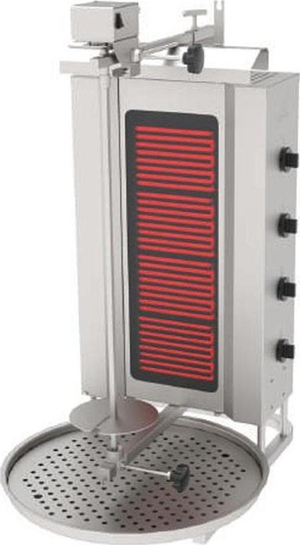 Atalay ADE-4U Döner Makineleri Elektrikli Üstten Motorlu - 4 Radyanlı - 380 V - Image 1