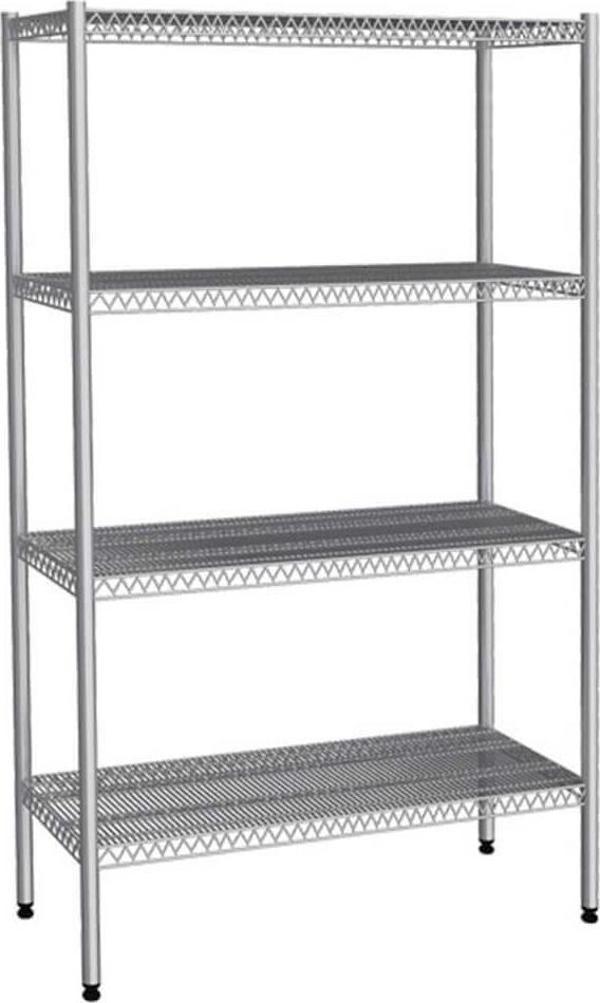 Empero EMP.T.2.3691-18-4 Tel Raf-4 katlı-inox 201-91x36x180 cm - Image 1