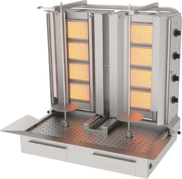 Atalay ADG-4+4-A Döner Makineleri Gazlı Alttan Motorlu Hareketli Yanyana - 4x2 Radyanlı - Image 1