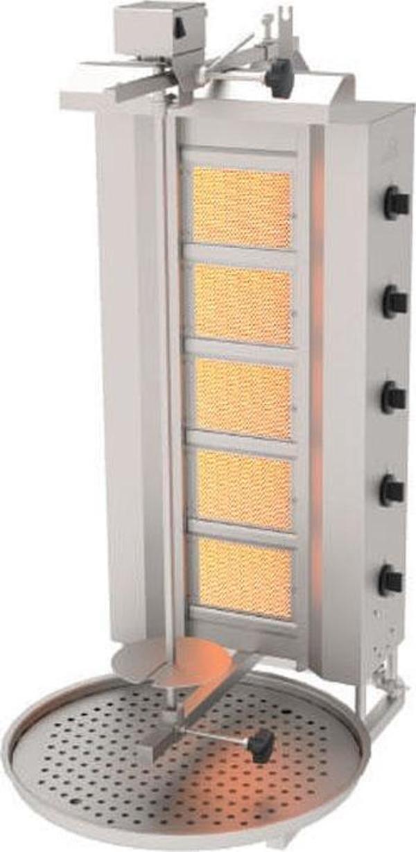 Atalay ADG-5U Döner Makineleri Gazlı Üstten Motorlu - 5 Radyanlı - 230 V - Image 1