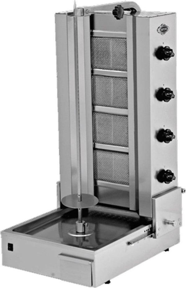 Empero EMP.DN.150 Döner Ocağı - Alttan Motorlu - Gazlı - 3 Radyanlı - Doğalgazlı - Image 1