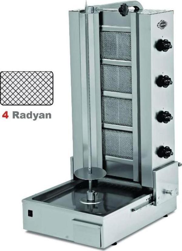 Empero EMP.DN.151 Döner Ocağı - Alttan Motorlu - Gazlı - 4 Radyanlı - LPGli - Image 1