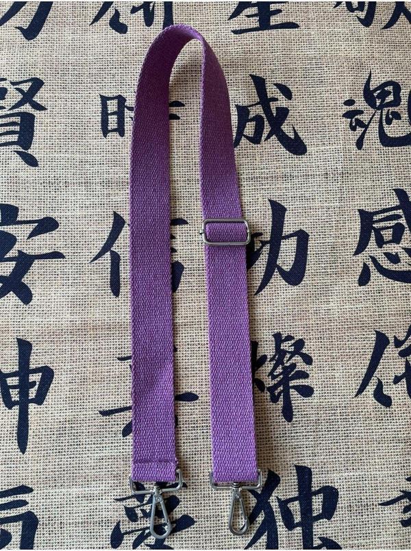 Mute Bag Violet Ayarlanabilir Çanta Sapı Mor (Pamuk) 110 Cm G:4 Cm - Image 1