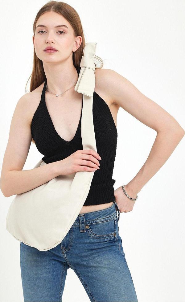 Mute Bag Tsuno Kanvas Tote Çanta - Image 1