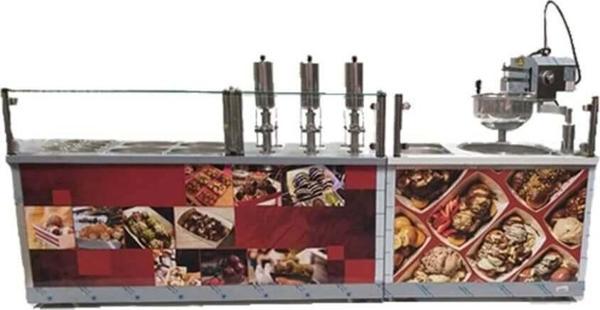 Empero Çikolatalı Lokma Tezgahı-3 çikolata pompalı - Image 1