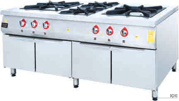 Duran Çelik DÇ243 Dolaplı Ocaklar LPG'li  - Image 1