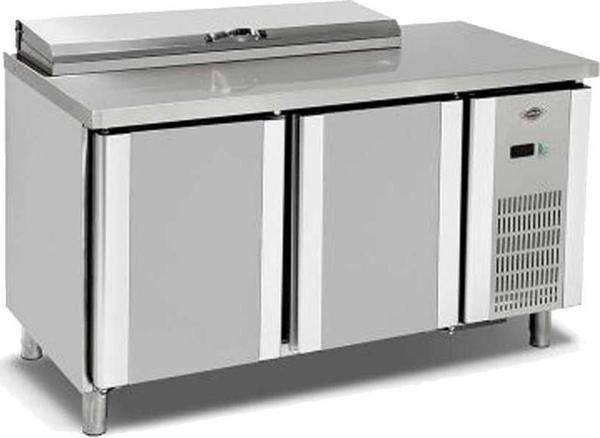 Empero EMP.200.70.01-PSO Pizza ve Salata Buzdolabı 3 Kapılı 500 L - Image 1
