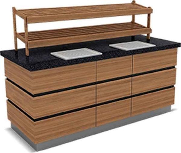 Empero KPD.ESU.04 Kapadokya Ekmek Servis Ünitesi 160x90x90 cm - Image 1