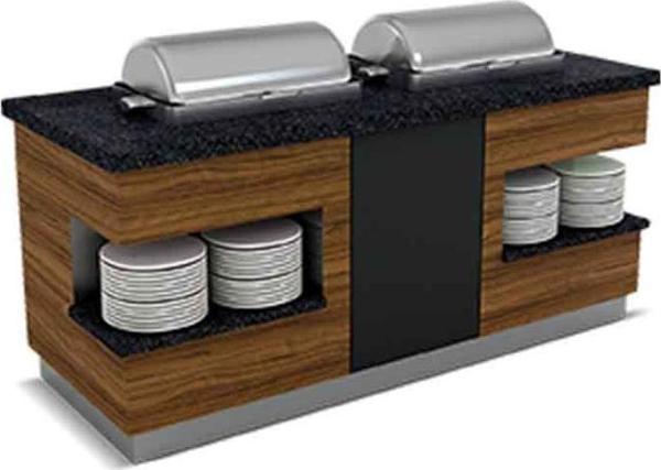 Empero SML.SSC.01 Sümela Sıcak Servis Ünitesi Reşolu 1 Chafing Dish - Image 1