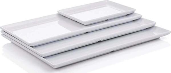 Gmb Nazen AB-27 Termoset Kırılmaz-Elegant Baton Tabak 1-13x18 cm 72 Adet - Image 1