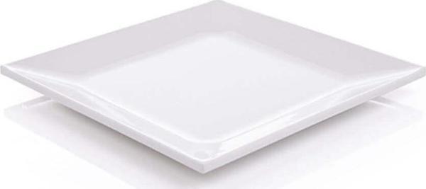 Gmb Nazen K-69 Termoset Kırılmaz-25 cm kare servis tabağı 30 Adet - Image 1