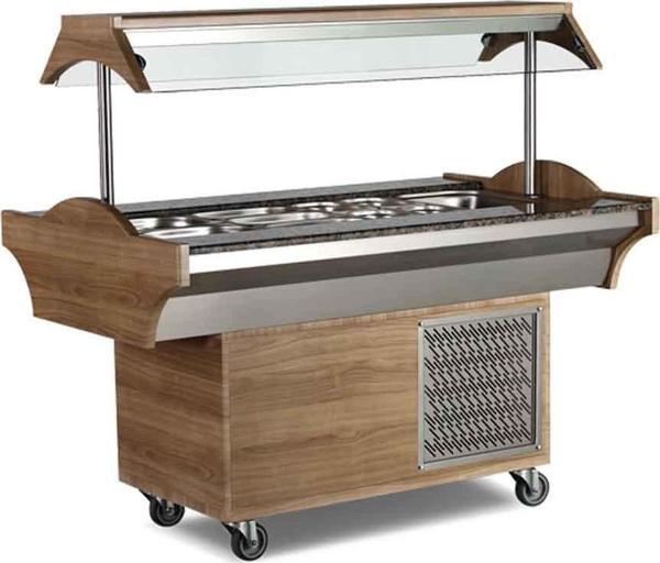 Empero EMP.SB.04 Soğutmalı Salat Bar 4X1/1 GN 150x89x137 cm - Image 1