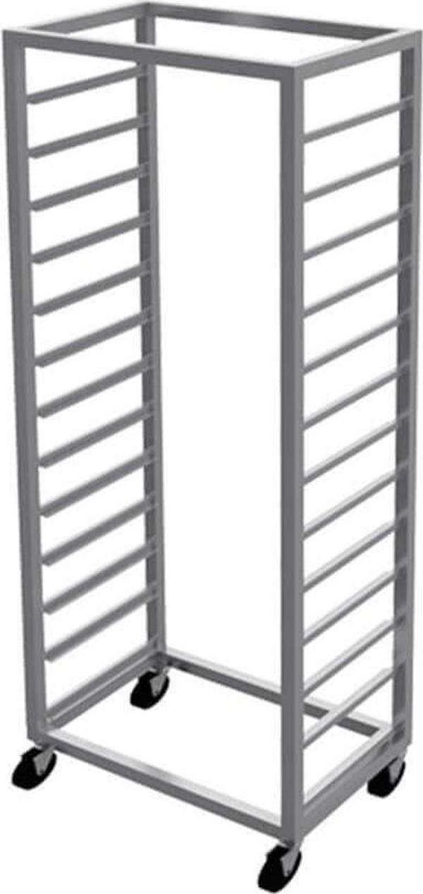 Empero EMP.TT.2.6040 Tepsi Arabası - Tek sıra - 15 adet 40x60 pastane tepsi kp. - Image 1