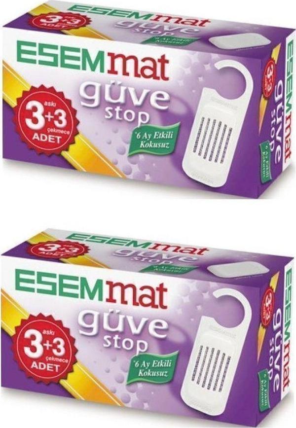 Esemmat Güve Stop - Kokusuz, 6 Ay Boyunca Etkili X2 Adet - Image 1