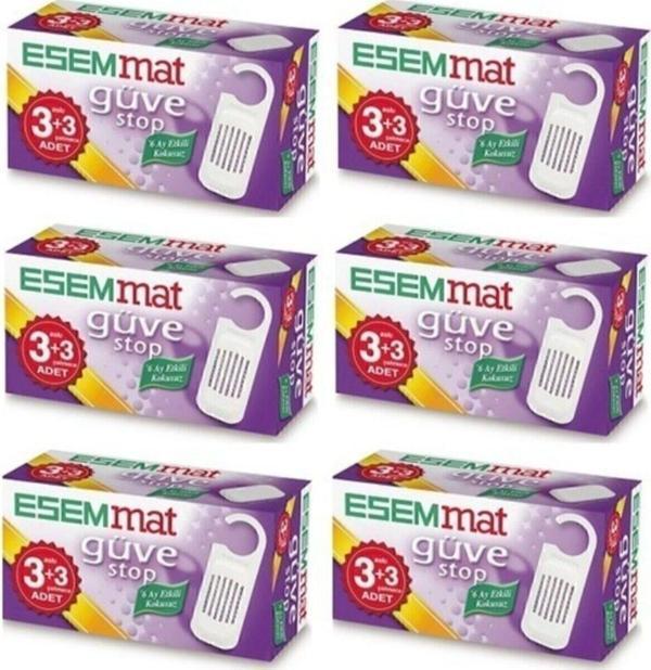 Esemmat Güve Stop (3 Askı+3 Çekmece) 6'Lı Paket - Image 1