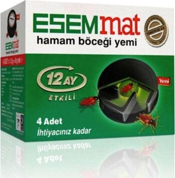 Esemmat Hamam Böceği Yemi 12 Ay Etkili 4 Adet - Image 1