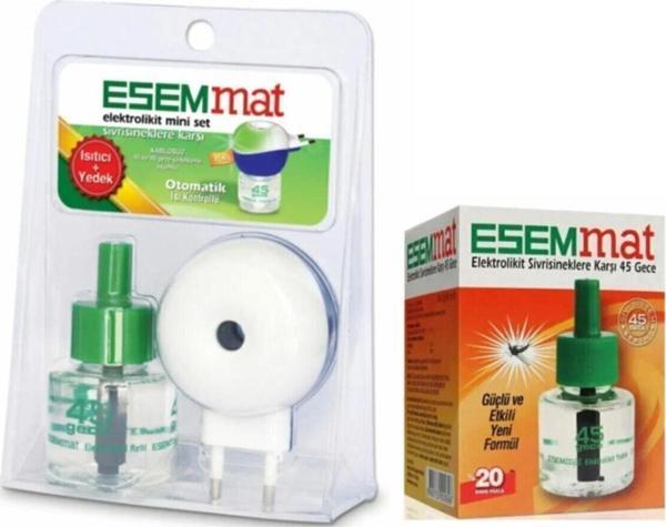 Esemmat Kablosuz Otomatik Isı Kontrollü Mini Set+Elektrolikit Yedek - Image 1