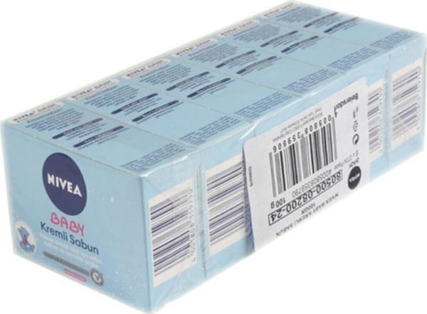 Nivea Baby Baby Kremli Sabun 100Gr-6'Lı Paket - Image 1