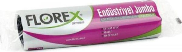 Florex Endüstriyel Jumbo Çöp Poşeti 80X110 20 Rulo - Image 1