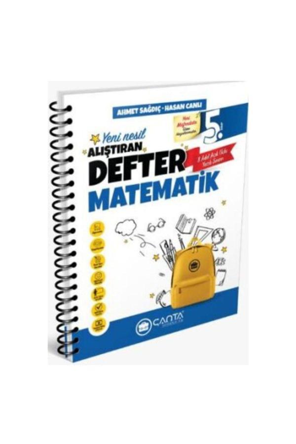 5. Sınıf Matematik Alıştıran Defter (Yeni) - Çanta Yayıncılık - Image 1