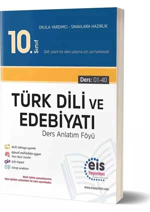 10. Sınıf Edebiyat Ders Anlatım Föyü - Eis Yayınları - Image 1