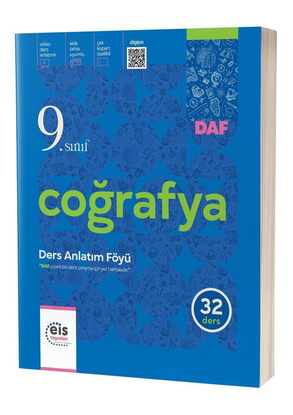 9. Sınıf Coğrafya Ders Anlatım Föyü (Daf - Eis Yayınları - Image 1