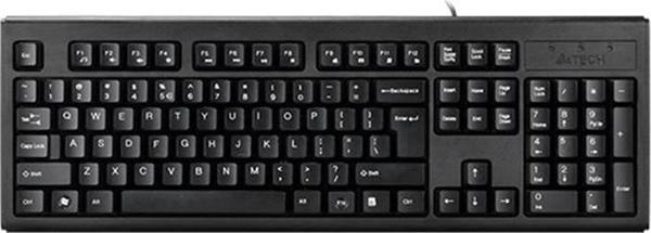A4 Tech Km-720 Q Tr Mm Siyah Usb Kablolu Klavye - Image 1