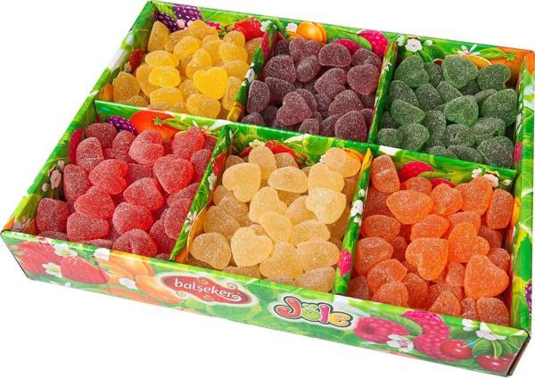 Balşeker Sade Jöle Kalpli 1 KG - Image 1