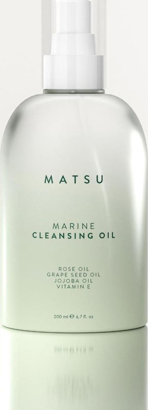 Matsu Marine Algae Yatıştırıcı Yüz Temizleme Yağı 200 ml - Image 1