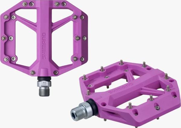Shimano PD-GR400 Mor Platform Pimli Bisiklet Pedalı - Image 1