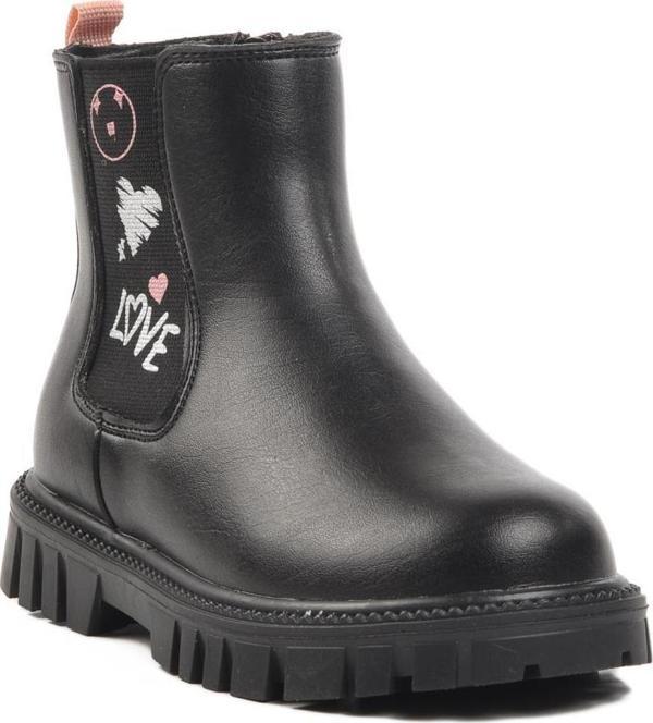 Pepino 1788-P Siyah-Pudra İçi Polarlı Kız Çocuk Bot - Image 1