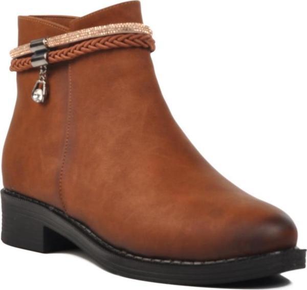 Ayakmod 325098 Taba-Zümrüt Kadın Bot - Image 1