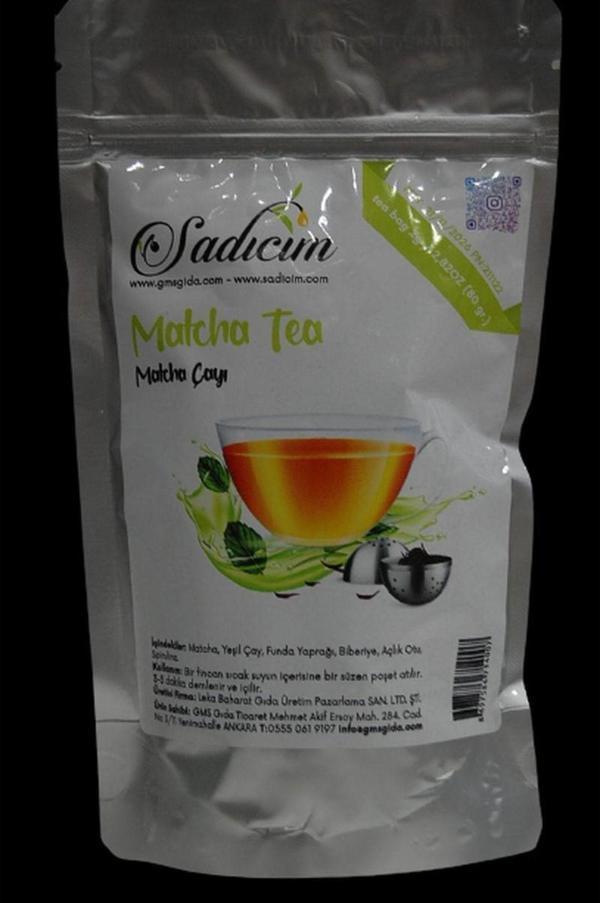 sadıcım Matcha Tea (Matcha Çayı) 80 Gr Süzen Poşet - Image 1