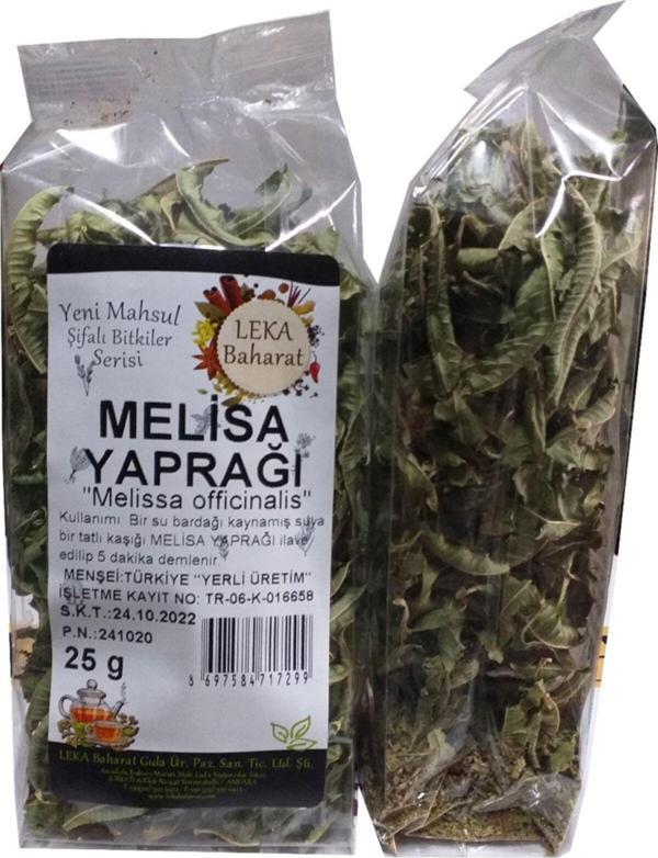 Leka Baharat Melisa Yaprağı Limon Kokulu 25 G - Image 1