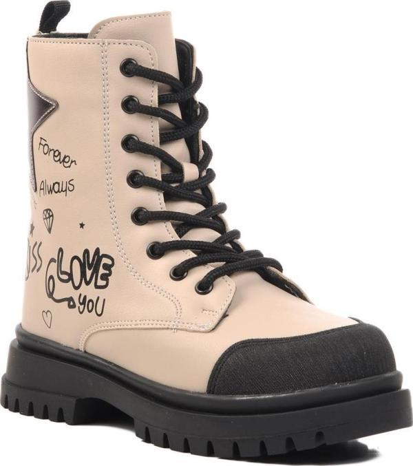 Pepino 1566-F Krem İçi Polarlı Kız Çocuk Bot - Image 1