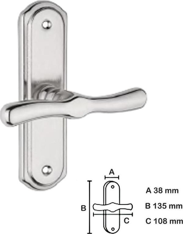 KUMRU PENCERE MANDALI NİKEL SATEN - Image 1
