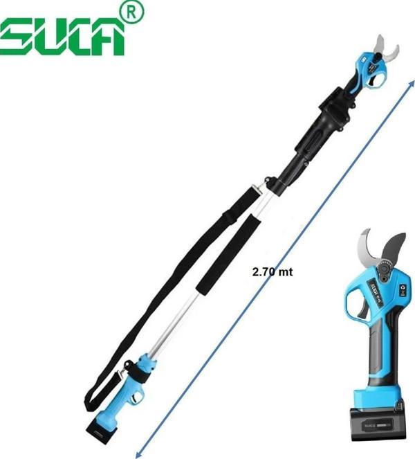 Suca SC 8614A LED Ekranlı Uzatmalı Budama Makası 35 mm - Image 1