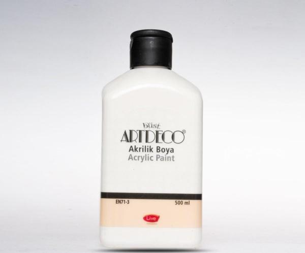 Artdeco Akrilik Boya 500ml Beyaz Porselen 3623 - Image 1
