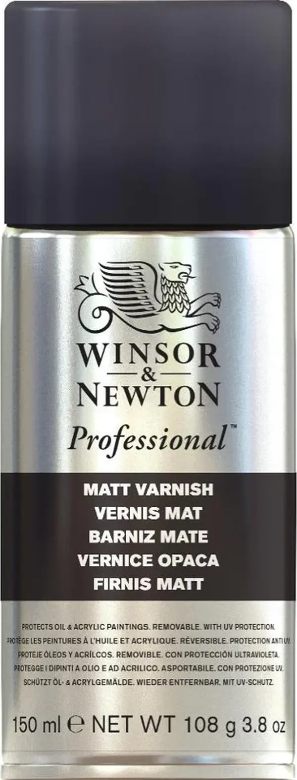 Winsor Newton Professional Matt Varnish 150ml Sprey Mat Vernik / MQ0008210 - Image 1