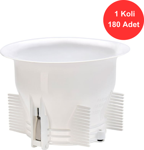 Flora Eko Sessiz Çift Kanatlı Wc Kapağı (F064) x 180 Adet - Image 1