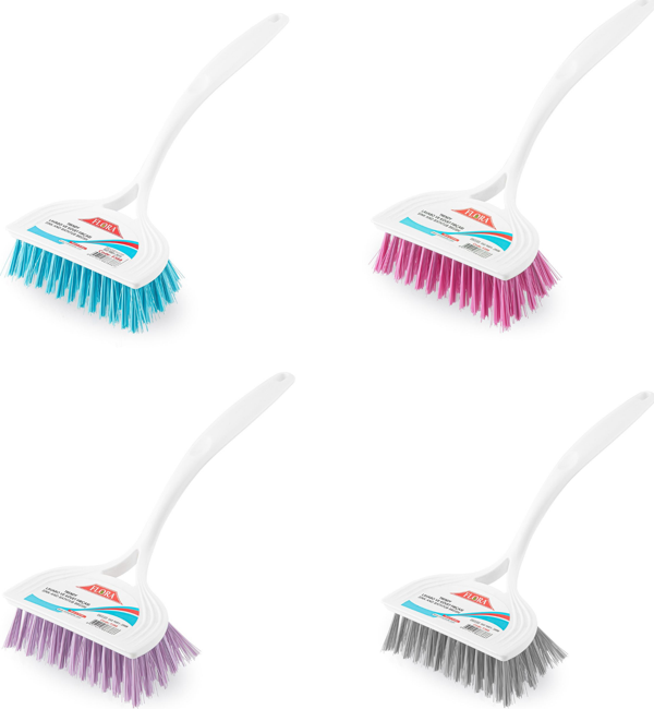 Flora Trendy Lavabo ve Küvet Fırçası (F388) - Image 1