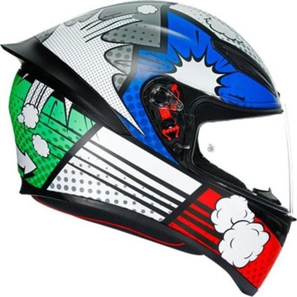 Agv K1 Multı Bang Mat Kapalı Kask İtalya Mavi X-SMALL - Image 1