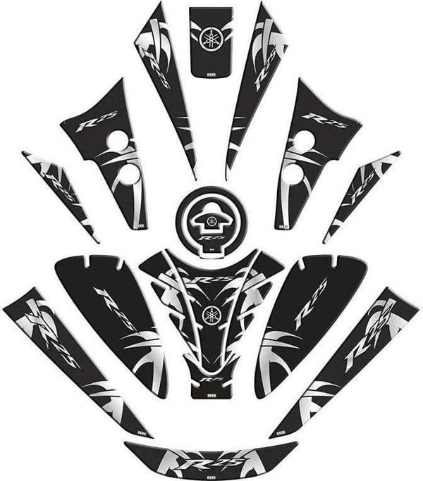 Gogo Tank Pad Set 007 Yamaha R25 2019-2024 - Image 1