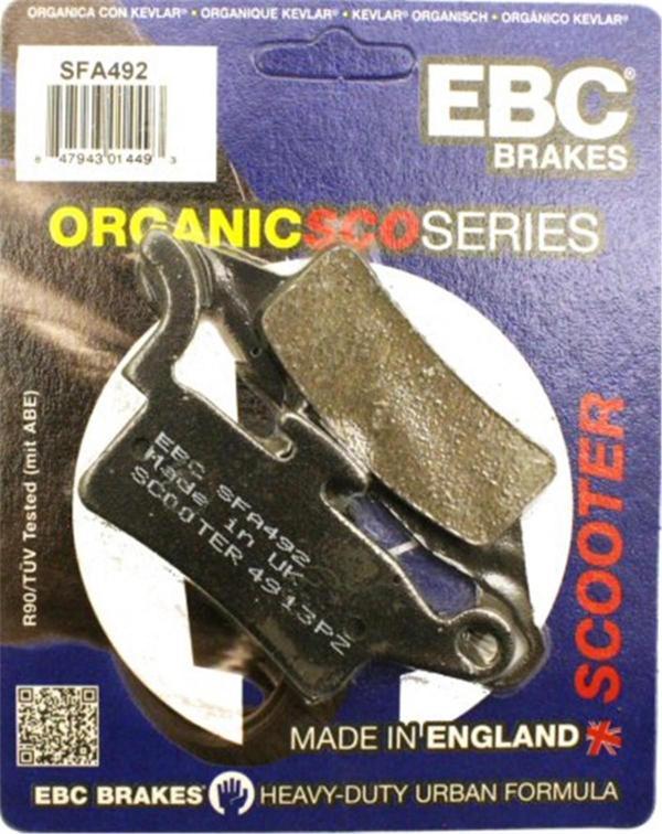 Ebc Fren Balatası Sfa492 Yamaha Bws 125 Xenter 125 150 330 - Image 1