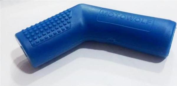 Motospartan Vites Pedal Çorabı Mavi Kılıfı - Image 1